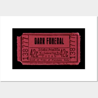 Dark Funeral ticket Posters and Art